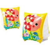 Intex Balık Baskılı Kolluk Çocuklar İçin 23x15 cm Su Yüzeyinde Kalma Desteği