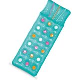intex Bardaklı Deniz Yatağı - Bardaklı Havuz Yatağı - Bardaklı Şişme Deniz Yatağı - Şişme Yatak 188X71 cm - 0 - 3 Yaş - Açık Yeşil