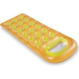 intex Bardaklı Pencereli Deniz Yatağı - Bardaklı Havuz Yatağı-Pencereli Şişme Yatak-Şişme Yatak 188X71 cm - 0 - 3 Yaş - Altın