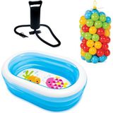 Intex Bebek Havuz Pilsan 100 Top ve Pompa - Renkli