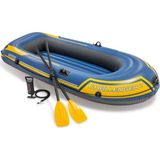 Intex Challenger 2 Şişme Bot Set 200KG Kapasite 236 x 114 x 41 cm Nehir ve Göller İçin Kullanım