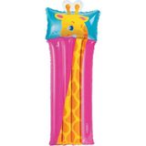 intex Çocuklar Için Hayvan Figürlü Şişme Deniz Yatağı - Intex 58701 Happy Animal Mat 147 cm