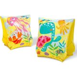 Intex Desenli Şişme Kolluk 23 cm 3-6 Yaş PVC Malzeme ile Su Altı Temalı Eğlenceli Tasarım