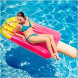 intex Dondurma Deniz Yatağı -Dondurma Şişme Deniz Yatağı-Renkli Dondurma Deniz Yatağı Ice Cream 191X76 cm - 0 - 3 Yaş - Açık Pembe