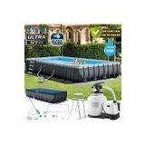 Intex İntex 26378 975x488x132cm Ultra XTR Prefabrik Aile Havuzu Deluxe Set
