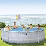 Intex İntex 26746 488x122cm Yuvarlak Prefabrik Havuz Seti 220v Filtreli