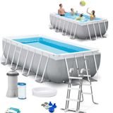 Intex İntex 26788 Büyük Prefabrik Aile Havuzu 400x200x100cm Merdiven+Filtre Set