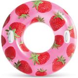 İntex Intex 56261 Tutmalı Simit Karpuz Desenli 107 Cm, Su Sporları, Plaj Malzemesi, Şişme Ürün, Yüzme Akse