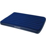 İntex Intex Classic Downy Şişme Yatak - King - 183 X 203 X 22 Cm - Mavi