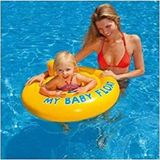 İntex Intex My Baby Float Oturaklı Bebek Flatörü 70 Cm Çocuk Havuz Ve Deniz Simidi (6-12 AY) M-56585