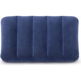 Intex Kadife Kaplı Şişme Minder-Yastık 43x28x9cm Lacivert Renkli Konforlu Kullanım İçin 68672