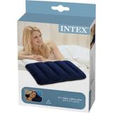 intex Kadife Kaplı Şişme Yastık 43X28X9 cm Rahat ve Şık Tasarım - Seçenek 1 - Altın