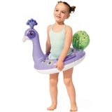 intex Kuğu Simit (3-6 Yaş) Yüzme Simidi Havuz Deniz Şişme Yüzücü Sea Ring Pool - Lila
