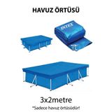 Intex PREFABRİK HAVUZ ÖRTÜSÜ 300*200 CM SU GEÇİRMEZ BRANDA