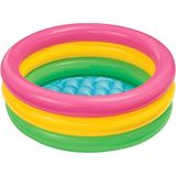 Intex Renkli Bebek Havuzu 3 Boğumlu 86x25 cm Dayanıklı ve Kolay Kullanım Özelliği 58924