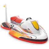 Intex Renkli Su Bisikleti Binici 117x77 cm Eğlenceli Şişme Deniz Oyuncağı - 2+Yaş