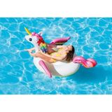 Intex Renkli Unicorn Binici Şişme Bot, Havuz ve Deniz için Eğlenceli, 201x140x97 cm - 0 - 3 Yaş - Açık Gri