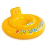 Intex Sarı Baby Float 70CM Dayanıklı Bebek Simidi 6-12 Ay Uygun Renkli Eğlence