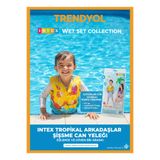 Intex Şişme Can Yeleği - Ayarlanabilir Klipsli, Desenli Bebek ve Çocuk Yüzme Yardımcısı