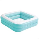 Intex şişme kare çocuk havuzu 86x86x25 cm, rastgele renkler (pembe veya limon yeşili), 1 adet