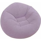 intex Şişme Puf Koltuk Kadife Kaplama Şişme Keyif Koltuğu - Intex Inflatable Chair Set 68569 - Lila