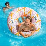 intex Tutmalı Desenli Simit - Sonsuzluk Desenli Şişme Renkli Simit - Renkli Deniz Simidi - Desenli Simit - Şişme Deniz Simidi 114 Cm. - Tutmalı - Desenli - 114 cm