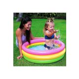 Intex Unset Üç Boğumlu Bebek Şişme Havuz 86*25cm Ih58924a