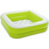Intex Vardem Mini Kare Şişme Taban Havuz 86 x 86 x 25 cm Yeşil