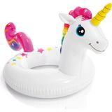 intex Wet Set Collectıon Unikon Figürlü Çocuk Havuz Deniz Simidi 58 cm 3-6 Yaş - 1 - Beyaz