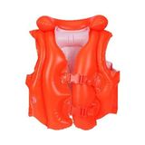 Intex Yakalı Kırmızı Şişme Can Yeleği 50 x 47 cm – Yetişkin ve Çocuklar İçin Konforlu Deniz Güvenlik Yeleği