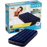 intex Yumuşak ve Konforlu Tek Kişilik Şişme Yatak, Fiber-Tech Teknolojisiyle Rahat Uyku - Seçenek 1