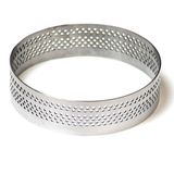 İntime - Paslanmaz Delikli Tart Kalıbı Çap: 18 cm Yükseklik 2 cm