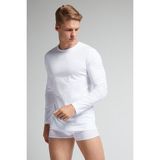 Intimissimi %100 Pima Cotton Long Sleeve Top - 2XL - Beyaz