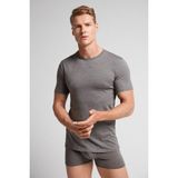 Intimissimi %100 Pima Cotton T-Shirt - XL - Koyu Gri