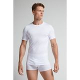 Intimissimi Stretch Pima Cotton T-Shirt - XL - Beyaz