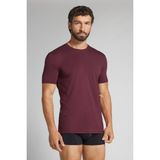 Intimissimi Stretch Pima Cotton T-Shirt - XL - Bordo