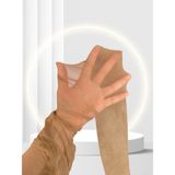 Intive 8 Den Yaz Inceliği Burnu Şeffaf Pamuk Ağlı Dikiş Izi Yapmayan Mat Külotlu Çorap - XL - Ten Rengi
