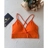 İntive lingerie-innocent&attractive Aurafit Kaplı Arkası Çapraz Derin Dekolte İp Askılı Spor Sütyeni/Büstiyer-9026