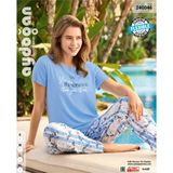 İntive lingerie-innocent&attractive Aydoğan -You are stronger than you think- Yazılı Viskos Yazlık Pijama Takımı-240046