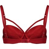 İntive lingerie-innocent&attractive NBB Taş Yapıştırma Dekolte Şerit Detaylı Push-up Sütyen Takım -4011
