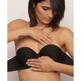 İntive lingerie-innocent&attractive Revolution Bra Sırtsız Yanlardan Yapıştırma Straplez Hafif Destekli Sütyen