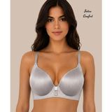 Intive Lingerie Intive Comfort Taşlı V Aksesuarlı Parlak Kumaşlı C Cup Lazer Kesim Ithal Sütyen-Geniş Renk Seçenkli - 100C - Gri