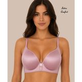 Intive Lingerie Intive Comfort Taşlı V Aksesuarlı Parlak Kumaşlı C Cup Lazer Kesim Ithal Sütyen-Geniş Renk Seçenkli - 90C - Pudra