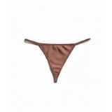 İntive Lingerie Kadın Vizon Rengi%95 Pamuk Fitilli String Renkli S/M
