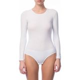 Intive Lingerie Nbb 0 Bisiklet Yaka Alttan Çıtçıtlı Body/Atlet -2946 - Beyaz