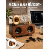İntora Çalar Radyo Müzik Kutusu Nostaljik Hoparlör Speaker