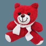 İntora Kırmızı Peluş Oyuncak Ayıcık