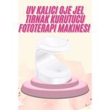 İntora Mini Taşınabilir Kalıcı Oje Jel Tırnak Kurutucu Fototerapi Makinesi