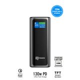 İntouch 20.000mAh Ultra Hızlı Şarj 130W TFT Ekranlı Laptop ve Tablet Şarj Edebilen Powerbank Premium Serisi