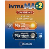 IntraMag Day&Night 30 Gündüz 30 Gece Magnezyum 2x60 Tablet